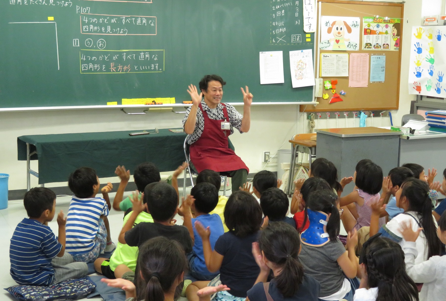 出張おはなし会の様子2